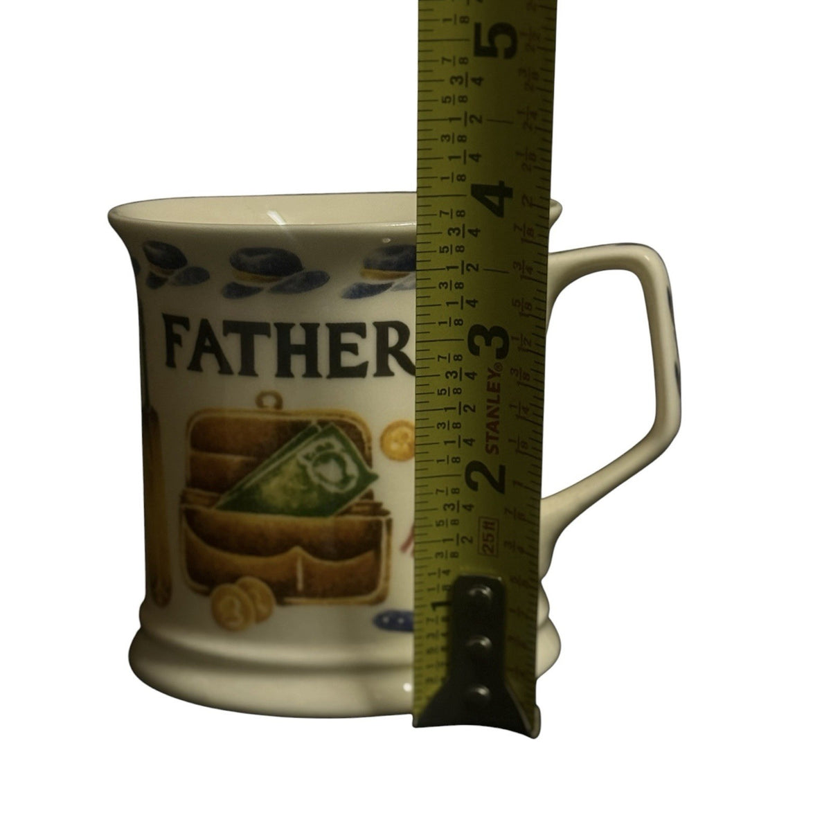 Past Times Father Fine Bone China Mug Oxford England Car Books Gift Cup