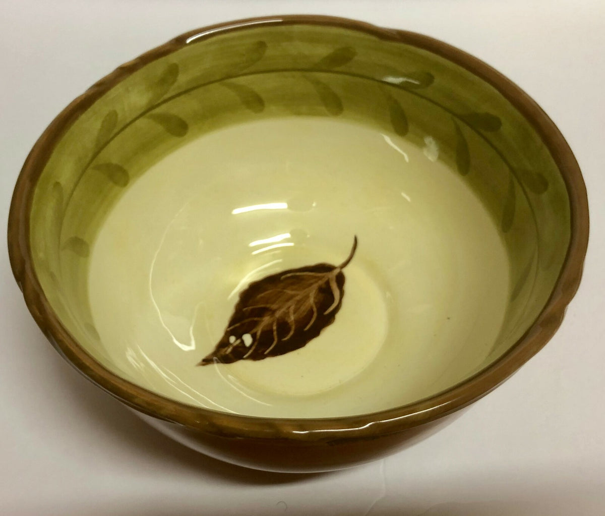 Rare Zrike NATUREWALK Hand-Painted Dinnerware Collection By Susan Riggsbee White