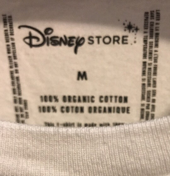 Disney Tinker Bell T-Shirt New York City Graphic Tee White Women’s Teen Medium