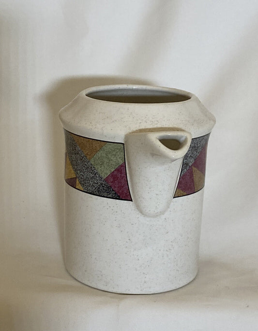 Studio Nova Palm Desert Creamer — Geometric Southwestern, Oven to Table (Model Y2216)
