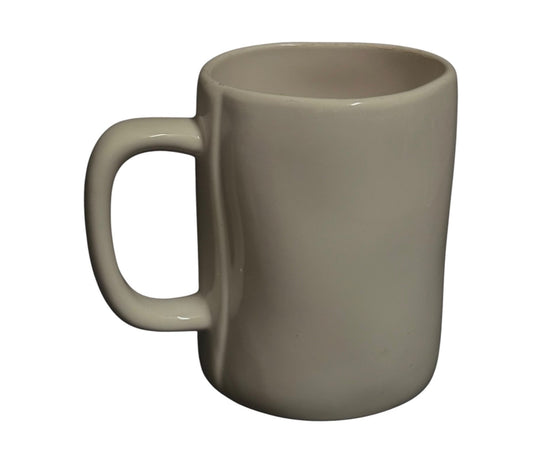 Rae Dunn PAPA BEAR Ceramic Coffee Mug White Black Lettering Father’s Day 16 oz