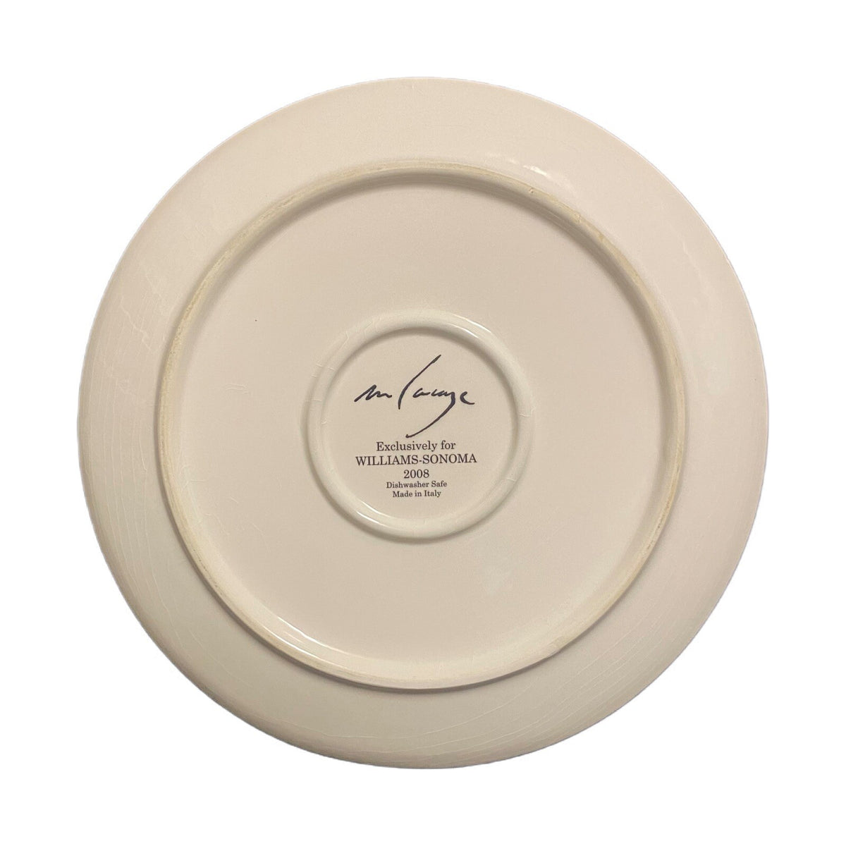 Williams Sonoma MARC LACAZE 3-Dinner Plates 2008 Chicken 10 1/8" D Ceramic Italy