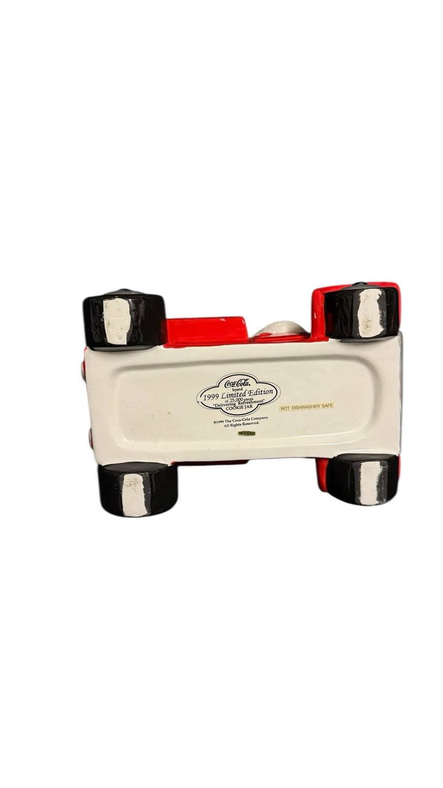 Coca-Cola 1999 Limited Edition Polar Bear Delivery Truck Cookie Jar