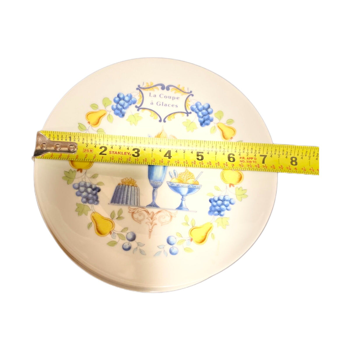 Rare FLORENCE LIMOGES France 6-Porcelaine d'Art Creations Dessert Plates