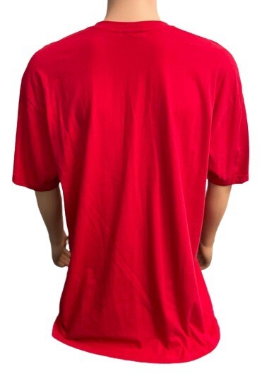 Michael Jackson RIP By Access Men's Red Silver Gold T-Shirt XL Top Short Sleeves