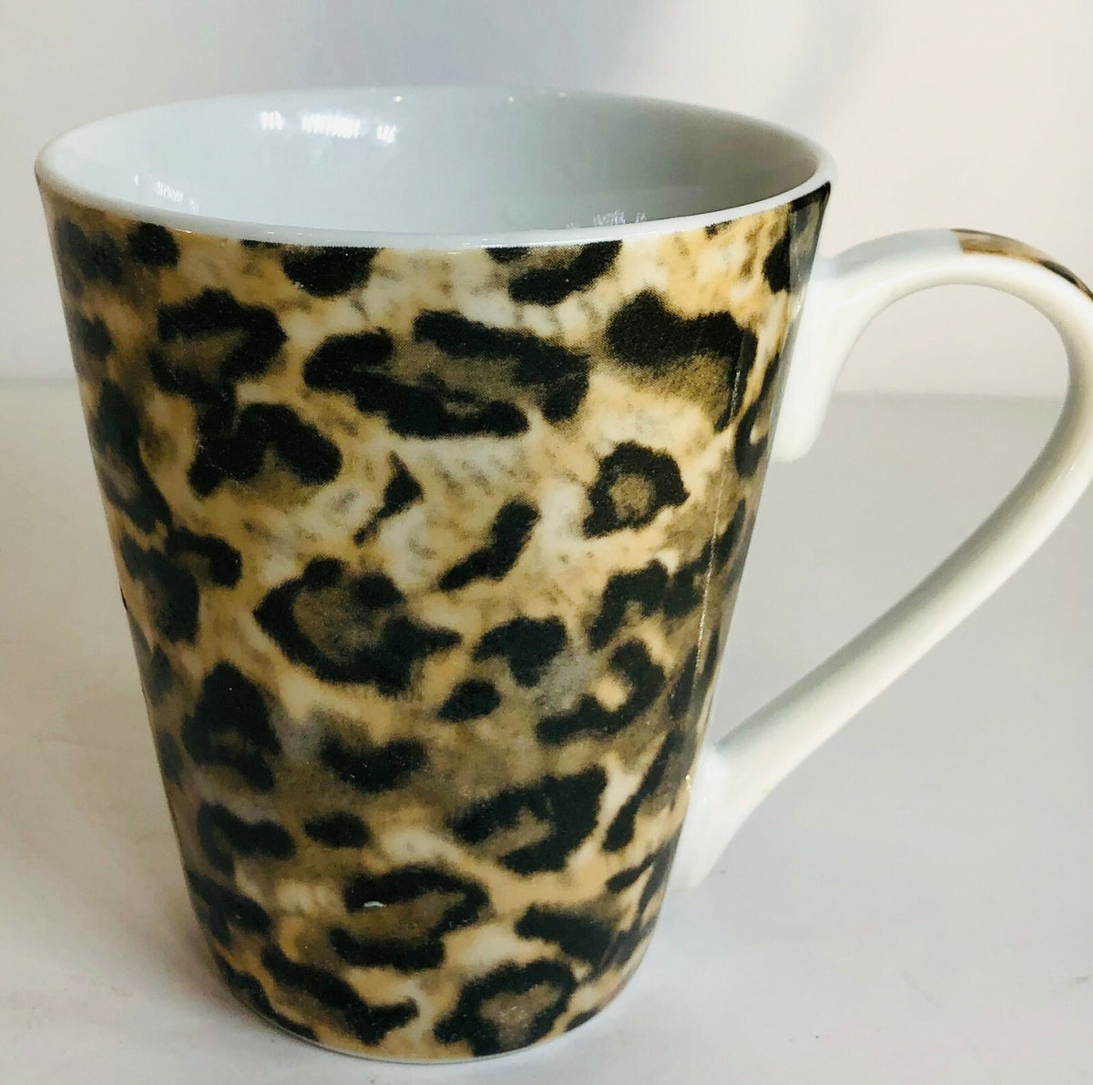LEOPARD Tienshan Fine China Dinnerware Collection Animal Print Brown Tan Black