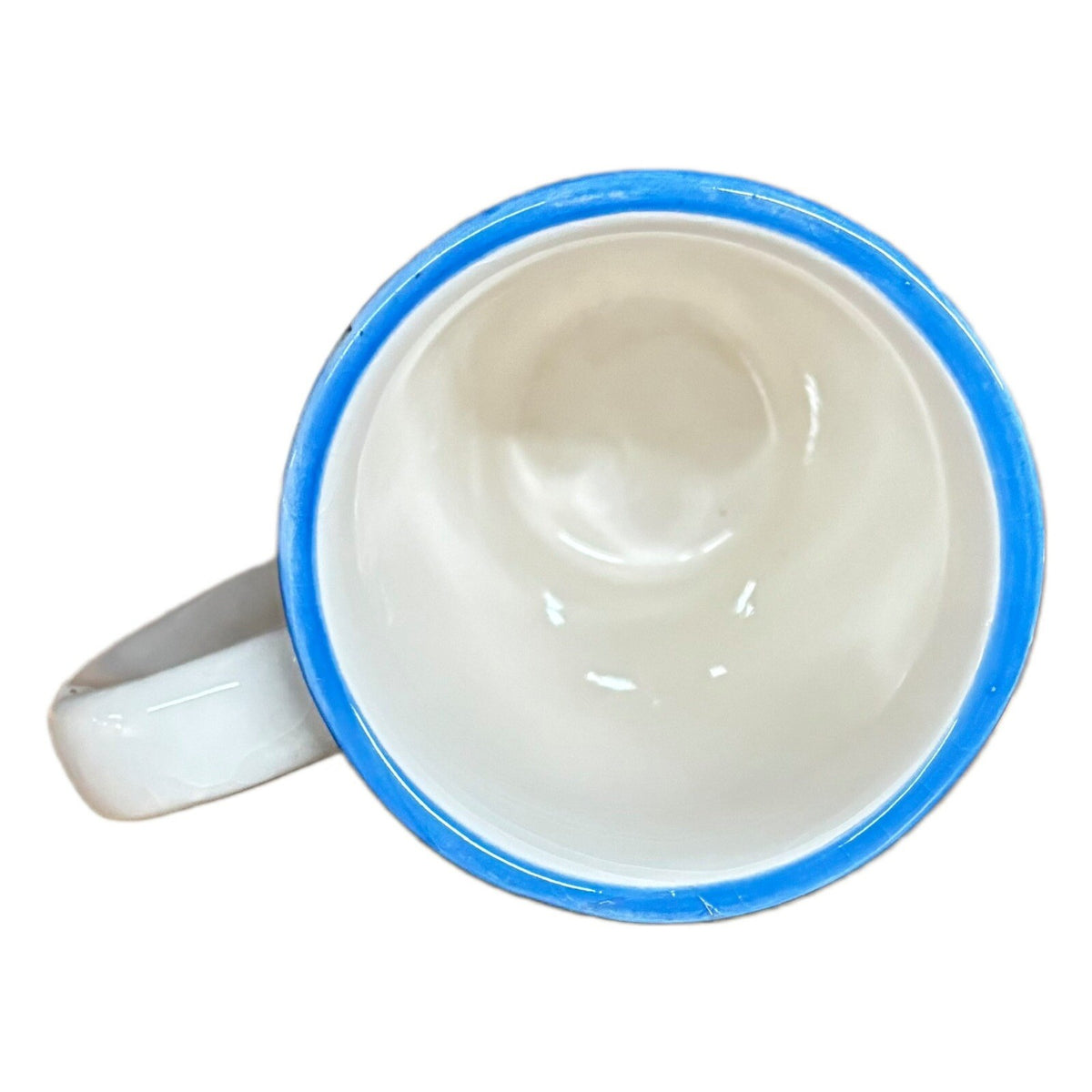 Trish Richman 2-Latte Mug At Home Winter Ceramic Coffee Tea Cup Snow Ski Hat