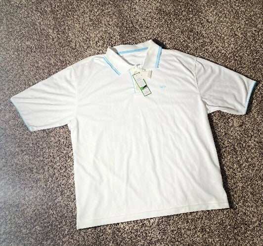 T-Shirt Dockers Golf XL White Sports Classic