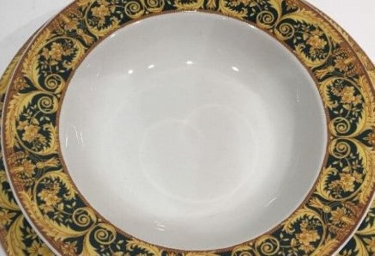 Lynn's "VALETTA" Fine China Dinnerware Collection (Green)