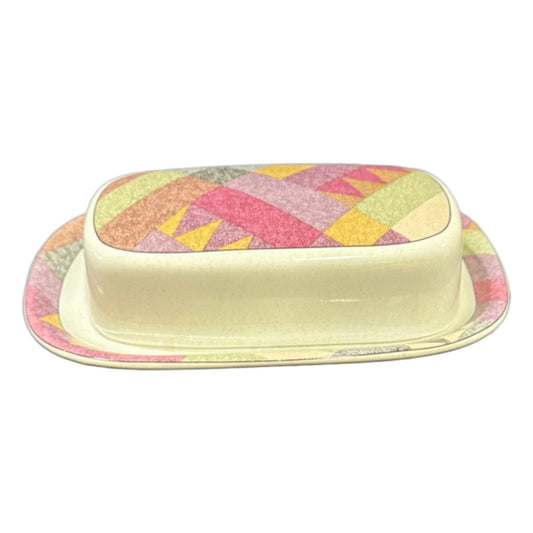 Studio Nova Palm Desert Butter Dish Set by Nancy Green — Colorful (Model Y2216)