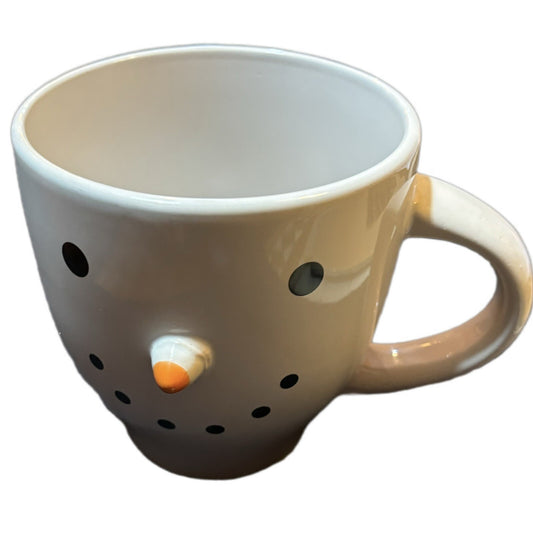 Royal Norfolk 3D Snowman Coffee Mug — White, Large, 20 oz