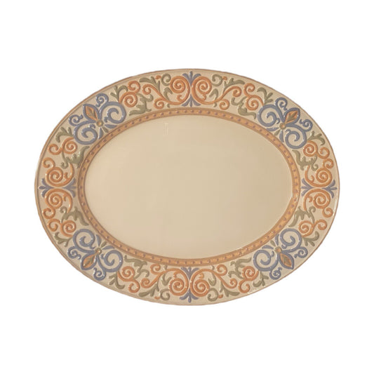 Chris Madden KIRAH Oval Serving Platter JCPenney HOME Stoneware