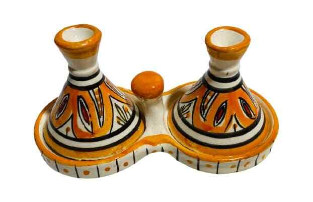 SALT & PEPPER Moroccan Tagine Multi-Purpose SMALL Tajine GGE "MELH ORANGE"