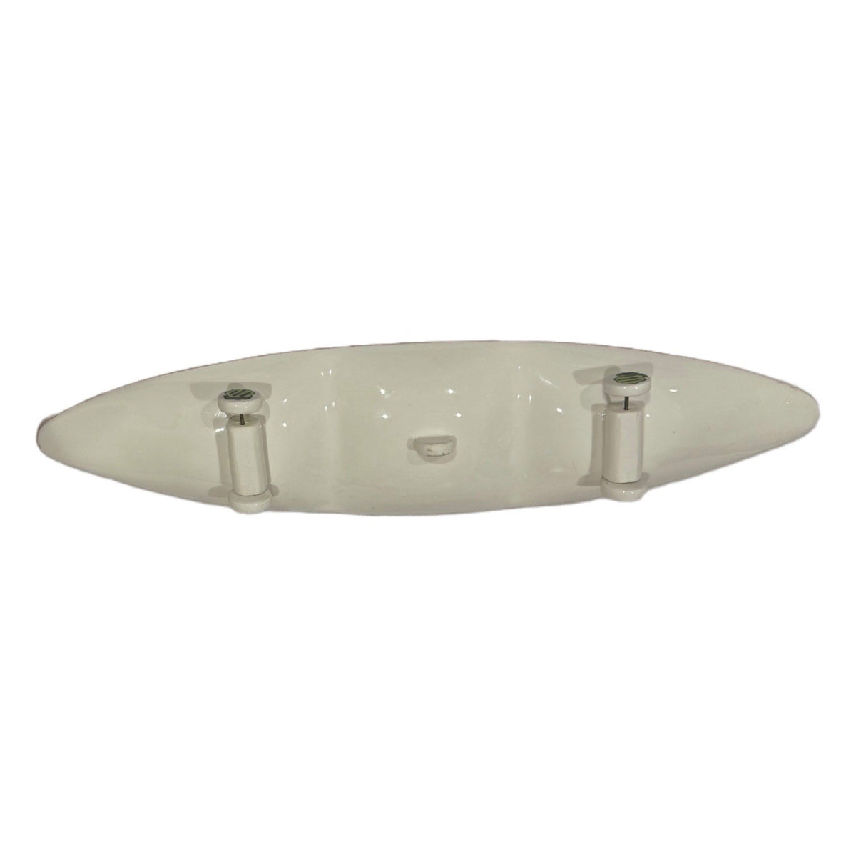 Ganz Bella Casa Skateboard Tray Ceramic Oval Serving Platter with Food Graphics