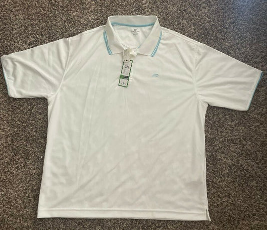 Dockers Golf T-Shirt — White, Men's XL