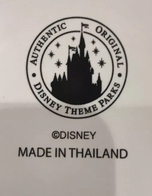 Disney Parks Mickey Mouse Ceramic Serving Bowl Red Salad Pasta Popcorn 11.5”