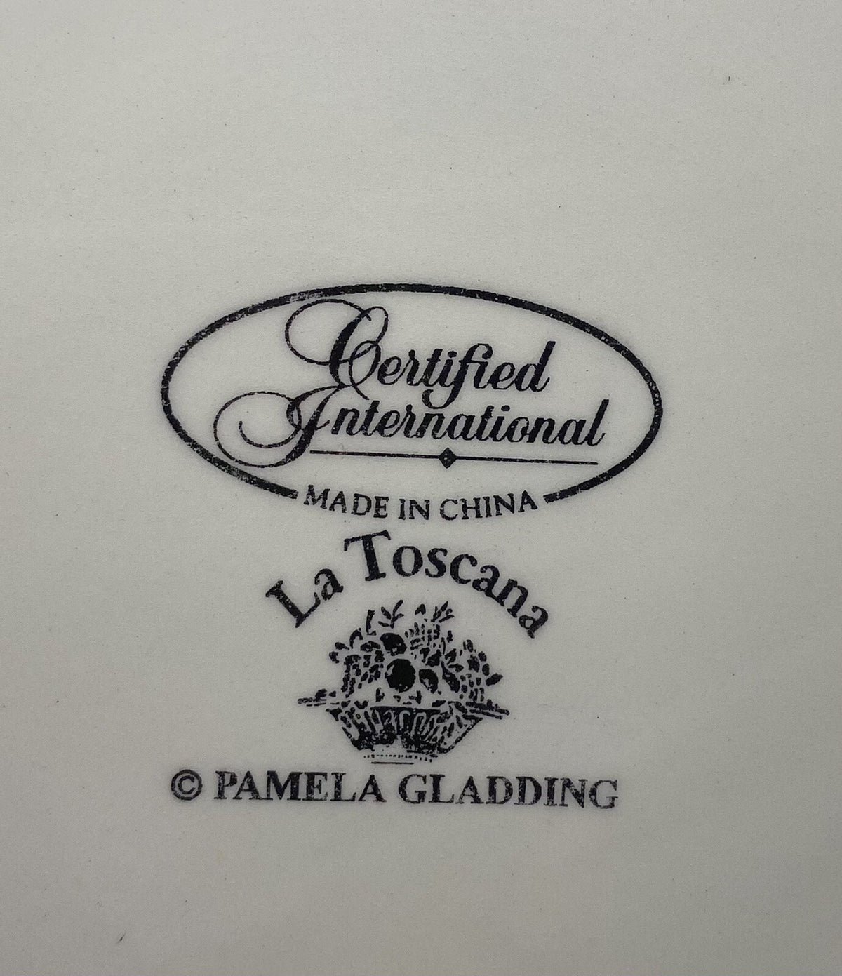 Certified Intl. La Toscana Salad Dessert Plate 8.5” Pamela Gladding GRAPE