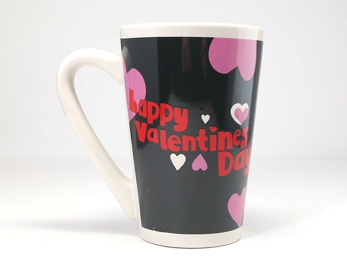 MTY INTERNATIONAL Ceramic Coffee Mug Collection ( Love, Hearts) Valentine's Cup