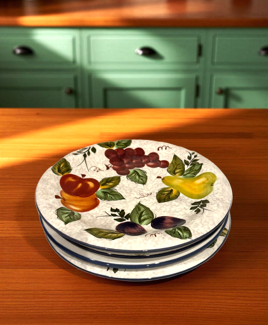 Oneida "VINTAGE FRUIT" Hand Painted Dinnerware Collection
