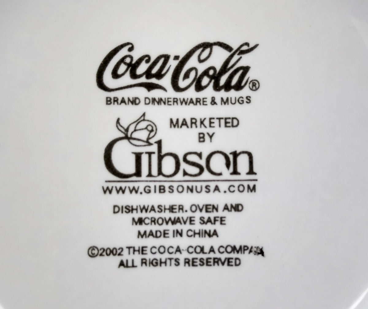 Coca Cola Cafe Gibson Mug Ceramic Coffee Cup 12 Oz