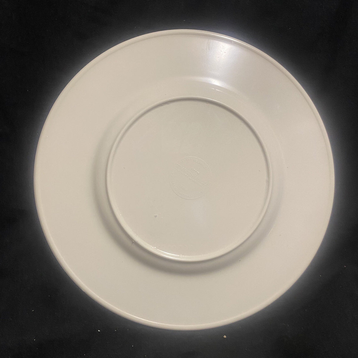 THRESHOLD MELAMINE 8-Salad Plates Yellow Orange Blue Floral & Paisley Textured