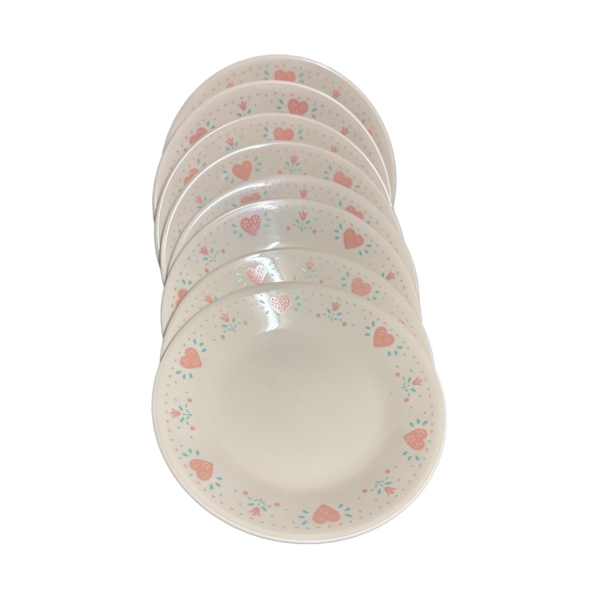 Corelle FOREVER YOURS 8-Bread & Butter Plates Corningware Dessert Dish