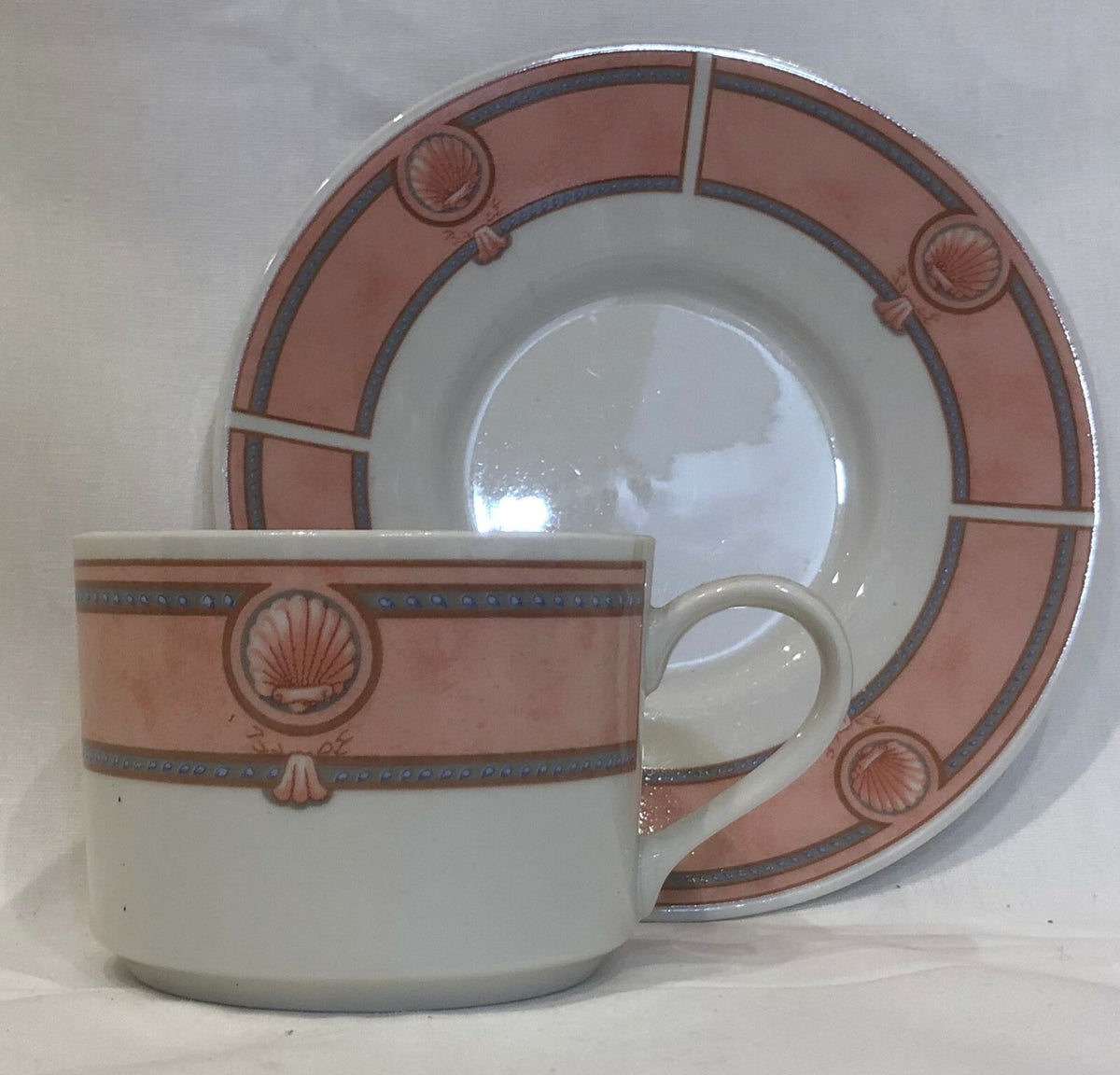 "SEASCAPE" Royal Majestic Stoneware Dinnerware China Collection 8427 Oven Safe