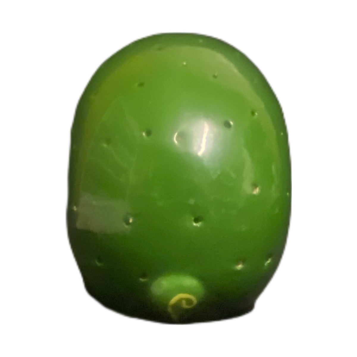 Vintage Green Pig Appetizer TOOTHPICK HOLDER Charcuterie Hors d'oeuvre Server