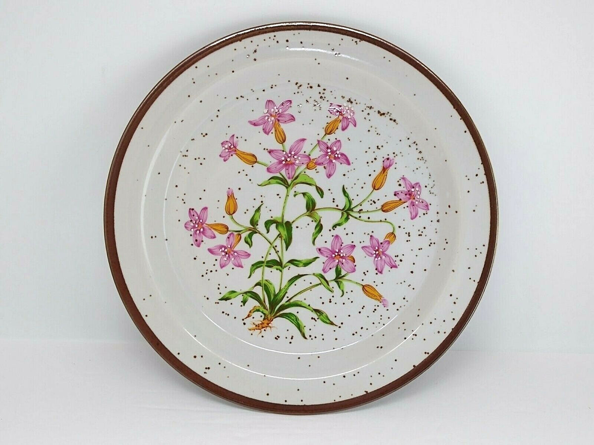 Hearthside Salad Plate Japan Buffet Ware Stoneware Floral Dinnerware Collection