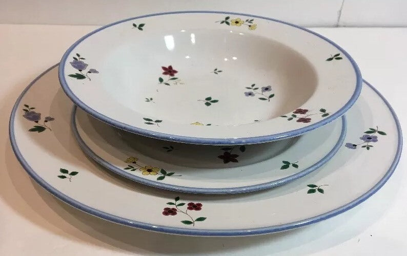 Savoir Vivre "CHATEAU FLEUR" Ceramic 5 Piece Place Setting Set for 1 japan JJ038