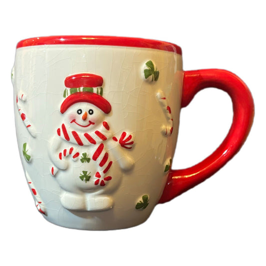East West Distributing Mug Snowman Christmas Ceramic Coffee Chocolate Tea Cup