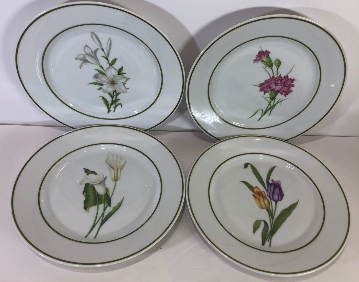Vintage Bavaria JKW Porcelain Salad Plate Western Germany "Josef Kuba"