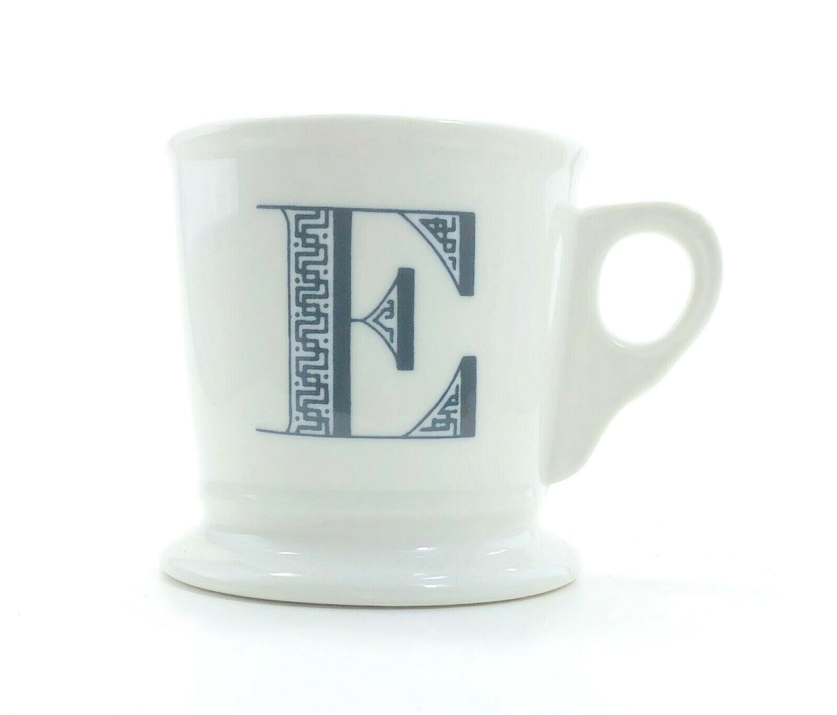 ANTHROPOLOGIE Monogram Mug Personalized Name Coffee Cup Initial Letter 12 fl. oz