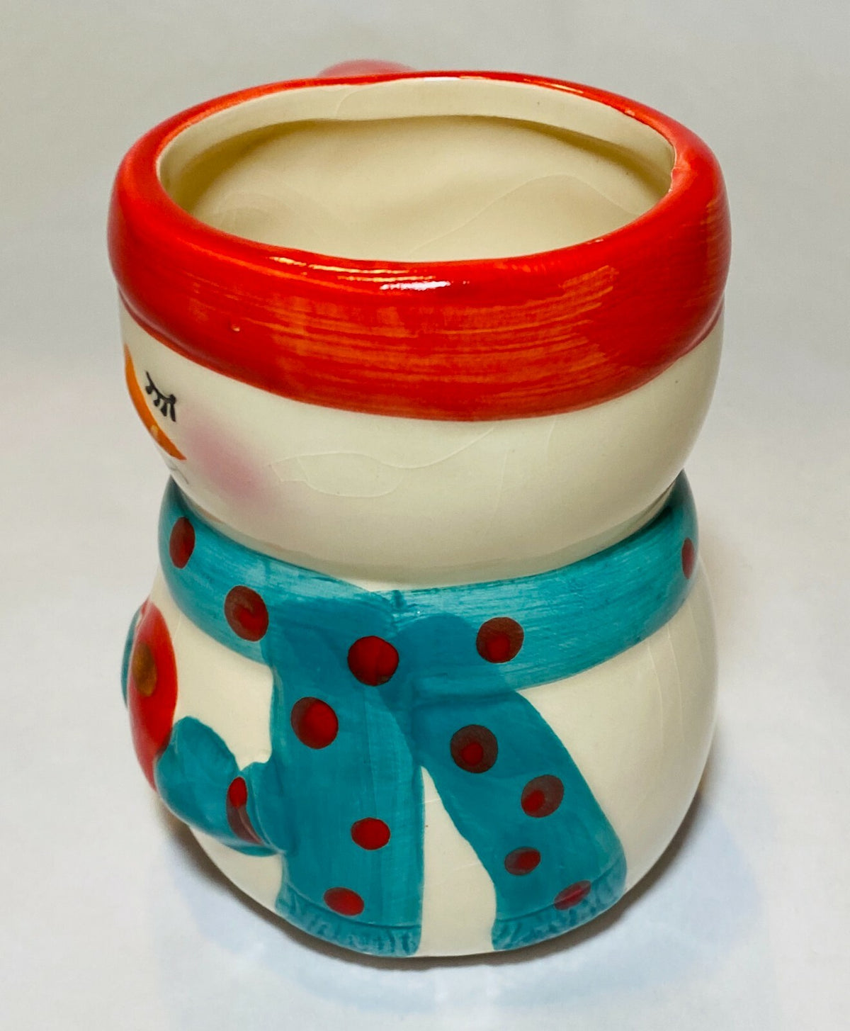 BAY ISLAND Snowman Ceramic Coffee Mug / Cup