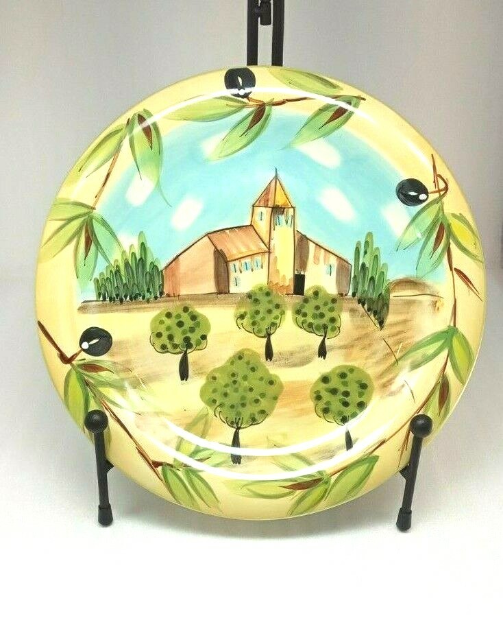 Campagna by Giani for Ambiance Collections Dinner plate 10 1/2” D