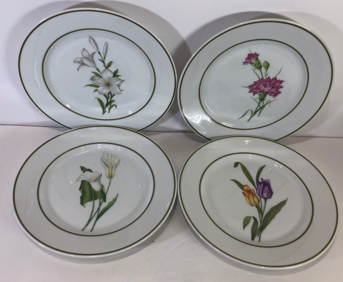 Vintage Bavaria JKW Porcelain Salad Plate Western Germany "Josef Kuba"