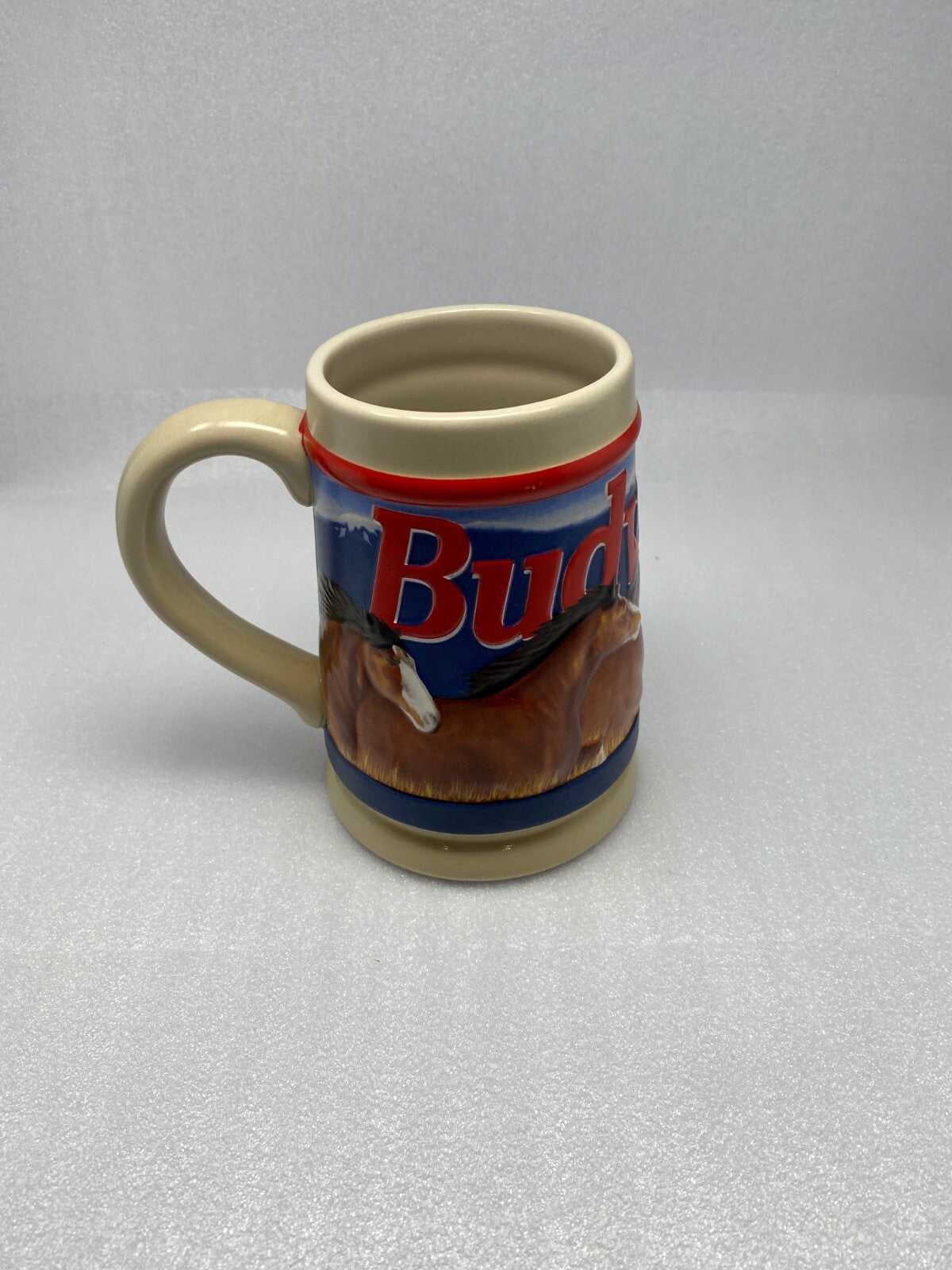Anheuser Busch Budweiser Mug Collection Stein Budweiser Collectible Drinkware 