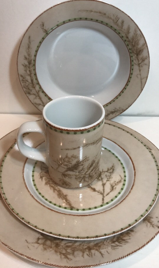 Dansk FERN 4 Piece Place Setting For 1 International Designs Portugal NR/CC