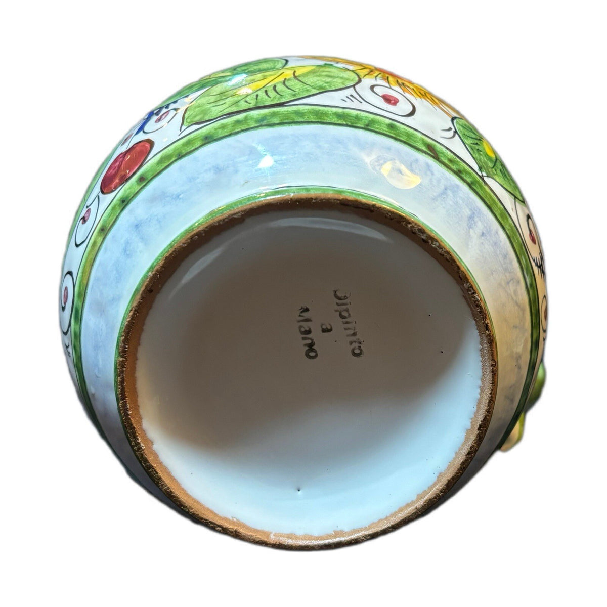 Hand painted Pitcher Dipinto A Mano Ceramic Water Juice Lemonade Cocktail Jug