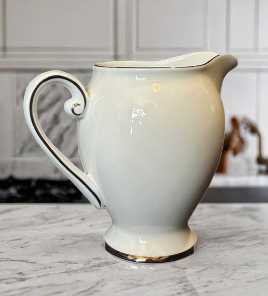 Mikasa CAMEO PLATINUM Creamer Ultima Plus HK 301 Fine China Milk Cream