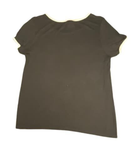 T-Shirt Hello Friday by Arubee M Women Tee Black White Gold Top