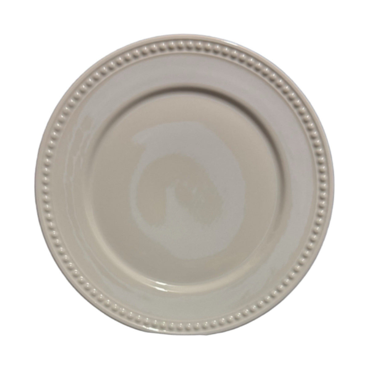 Set of 7 Better Homes & Gardens Sophia White Beaded Salad Dessert Plates 8.75”D