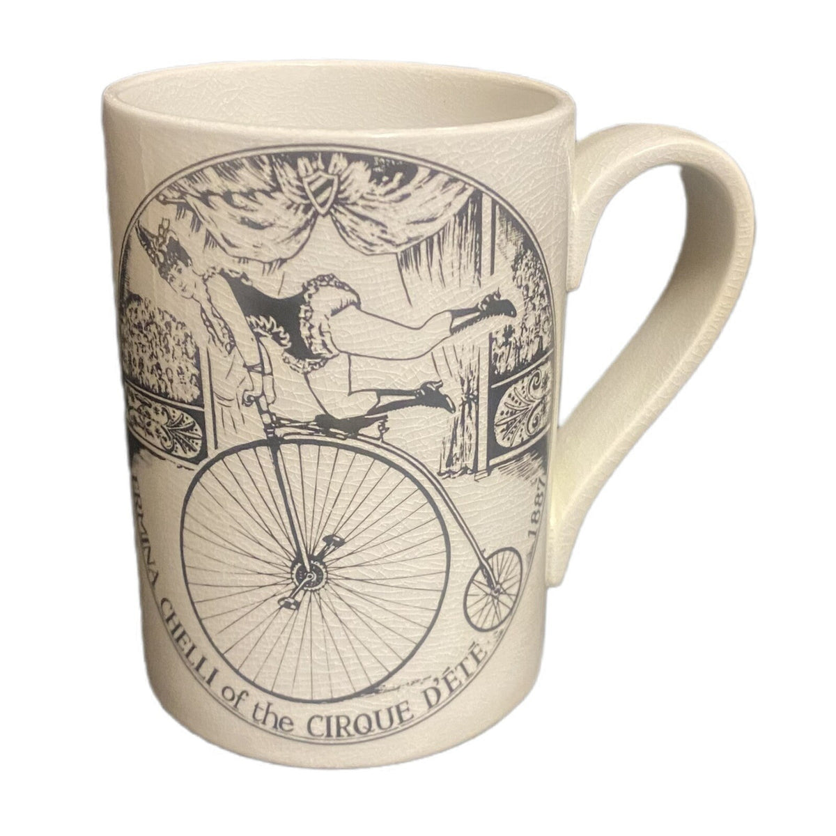 Portmeirion Pottery Mug Velocipedes Stoke-on-Trent Coffee Tea Cup England
