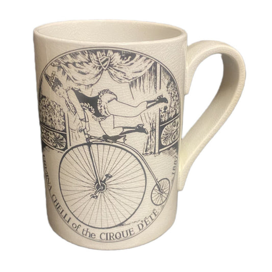 Portmeirion Pottery Mug Velocipedes Stoke-on-Trent Coffee Tea Cup England