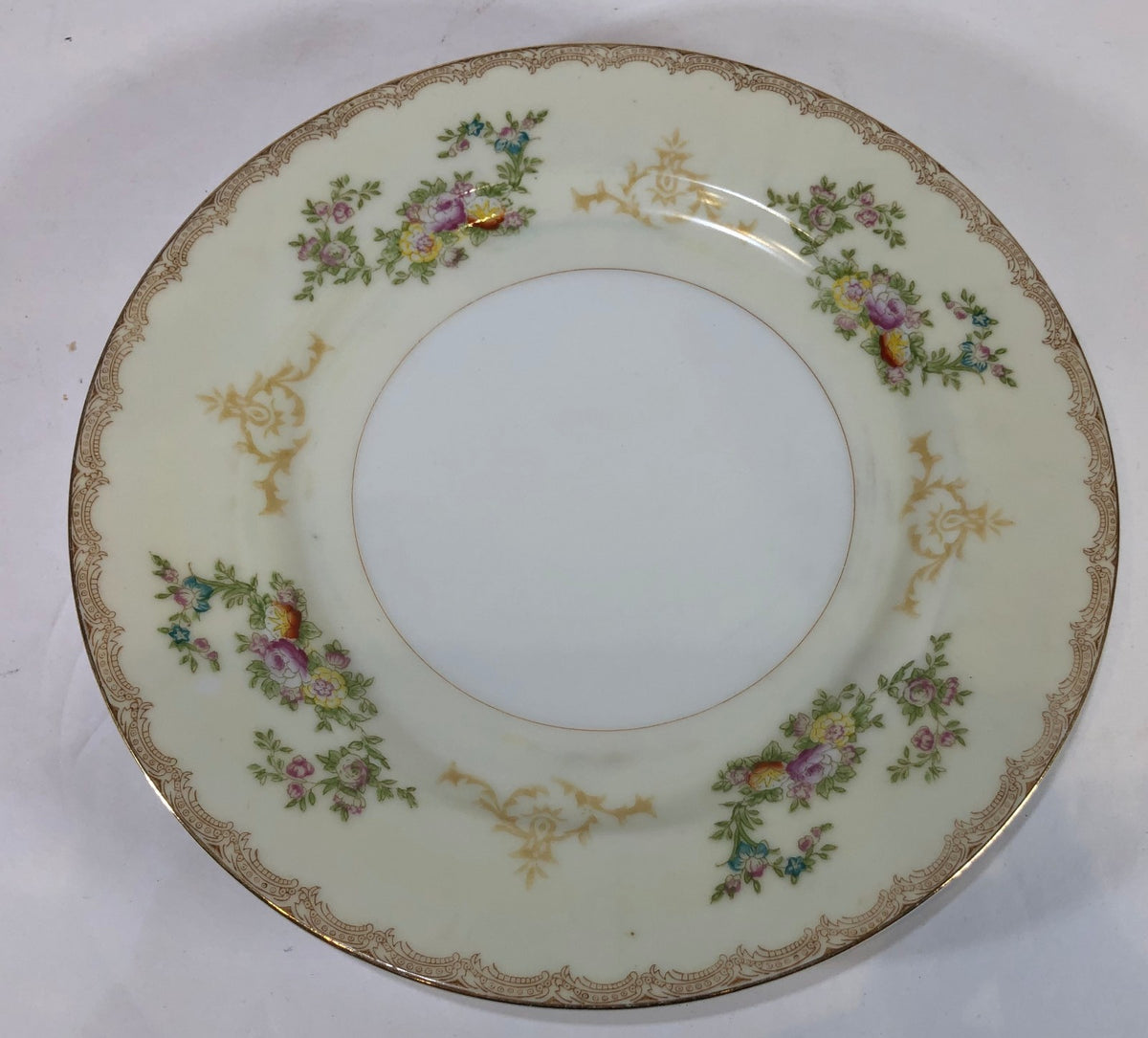 Vintage MEITO China Flora Hand-Painted Japan Dinnerware Collection