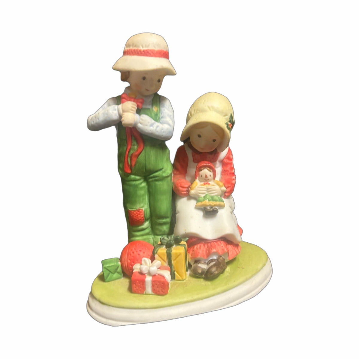 Holly Hobbie Designer Collection Christmas Keepsake Statue Missing Instrument