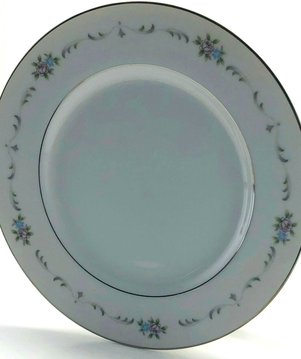 Wyndham VALENCIA Fine China Japan 364 Floral Silver Trim Dinnerware Collection