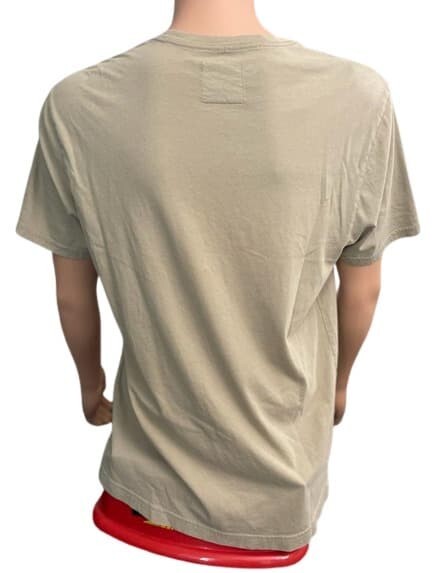 T-Shirt The Player  "XL" Beige Black Gold Mens Cotton Tee Top