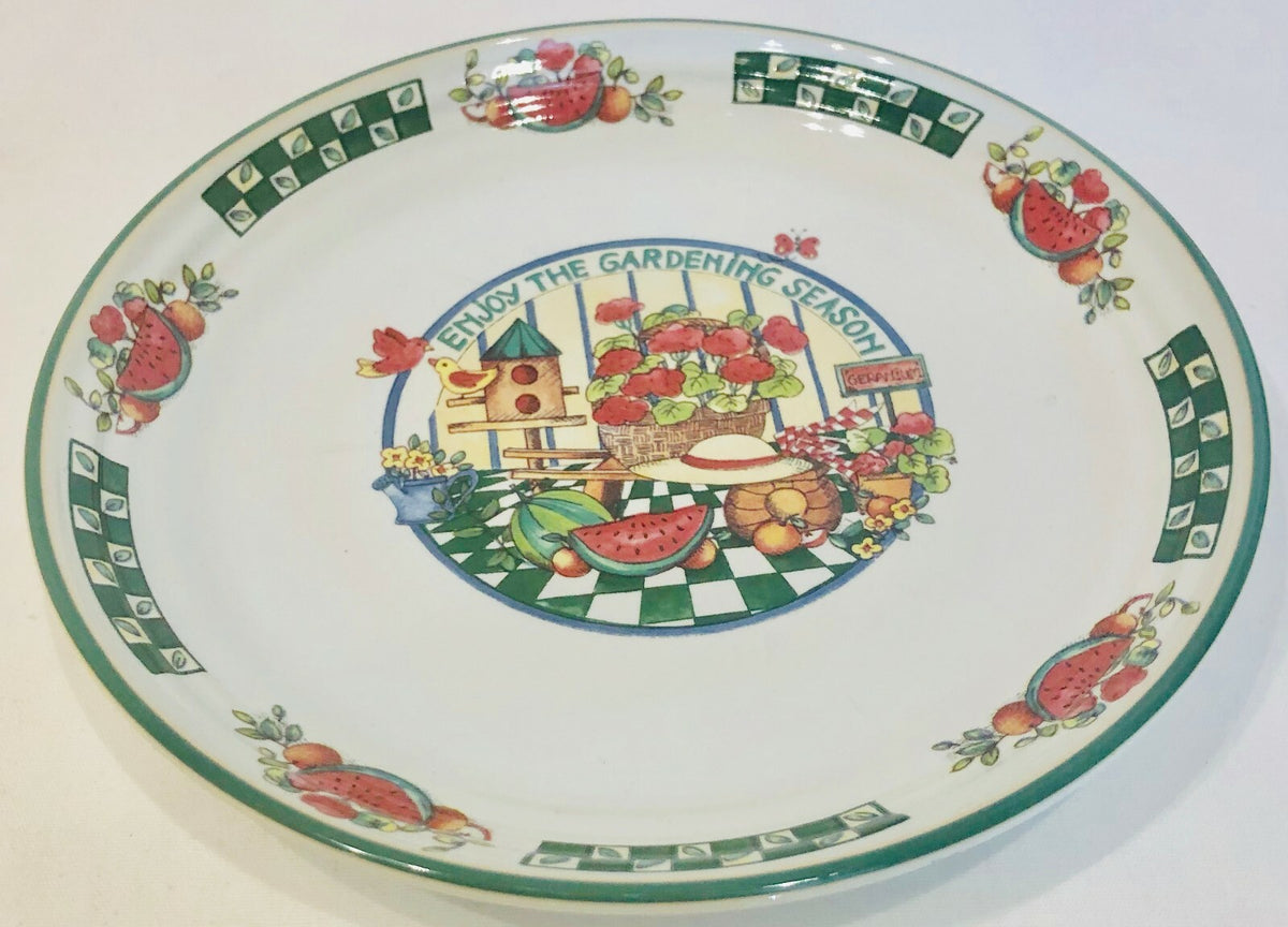 International Tableworks GARDENING SEASON Stoneware Dinnerware Collection