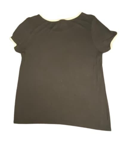 T-Shirt Hello Friday by Arubee M Women Tee Black White Gold Top